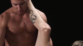 DisposedBoys.com - Cain Marko & Noah White & Reese Rideout - Muscular Marko Cain dril