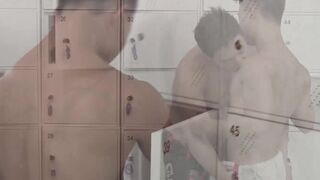 Muscular Asian hunk Duncan Ku thursts hard and rough into bottom jock Fu
