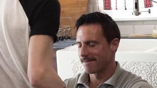 Chiseled stepdad Reese Rideout did not take a break until he covered my pussy with hi