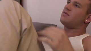 IconMales.com - Jackson Cooper relishes Rodney Steele's juice all over his face