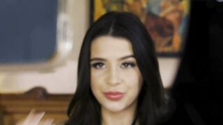 Dark haired babe Kylie Rocket indulges in a 69 position with a big cocked dude