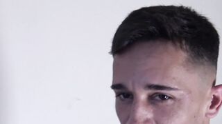 Bearded gay Milo fucks El Kevshos bouncy ass for some extra cash