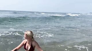At The Beach With Lolipop - Lolipop  Mark Pirson two
