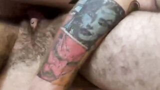 Wild ftm Ari Koyote deepthroats Hard Seamus long cock