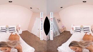 Kylie Page oils up her huge natural boobs and round booty before taking your rough dick