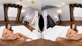 Coed sexy Christiana Cinn oils up for you to slide all over her tight hot body