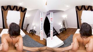 Coed sexy Christiana Cinn oils up for you to slide all over her tight hot body