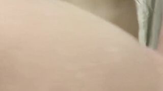 GILF Lacey Starr applies shaving foam to her voluptuous, plush body