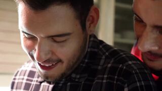 DaddiesPorno.com - Rocky Vallarta & Mateo Torres - Young stepson submits to his stepd