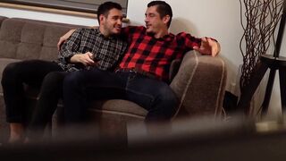 DaddiesPorno.com - Rocky Vallarta & Mateo Torres - Young stepson submits to his stepd