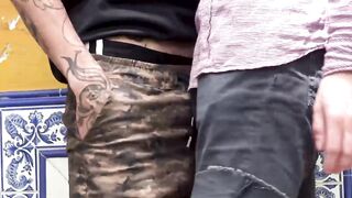 I skillfuly used my wet tongue to lick and swallow Daves thick long cock