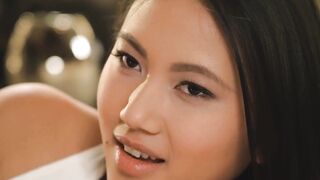 21 SEXTURY - beauty Dark Hair May Thai Satisfies Her Turned On Bf With Her Goddess Foot