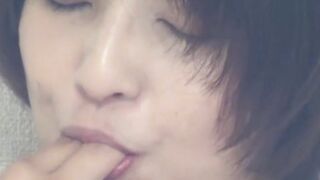 Japanese chick Natsumi taped masturbating by voyeur