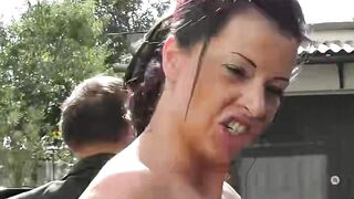 German Gangbang with Mature Dacada