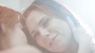ADULT TIME - Red Head Babes Aidra Fox  Kenna James Scissor Until They ORGASM EROTIC LESBO SEX