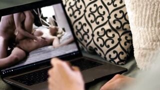 ADULT TIME - Stepmom Rachael Cavalli CAUGHT Her Porn Addict Stepson Gooning  SCREWED HIM