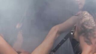 Femdom Fuck with Mature Domina and Slave