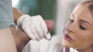 ADULT TIME - My Hottie Doctor Started Blowing My Penis With Emma Hix and Nathan Bronson