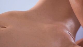 ADULT TIME - Thin Masseuse Kylie Rocket Will Do ANYTHING To Make Her Dyke Client Orgasm