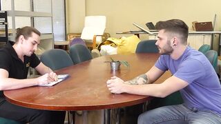 Perps4Sale.com - Jack Hunter strokes his dick while banged by Tyler Castle