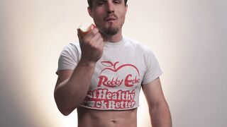 ADULT TIME - How Guys Orgasm With Robby Apples VIEW HIM JERK OFF - FULL TAPE