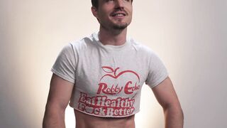 ADULT TIME - How Guys Orgasm With Robby Apples VIEW HIM JERK OFF - FULL TAPE