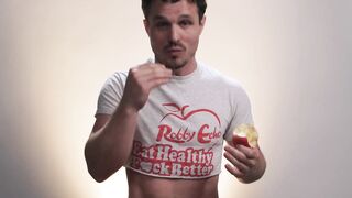 ADULT TIME - How Guys Orgasm With Robby Apples VIEW HIM JERK OFF - FULL TAPE