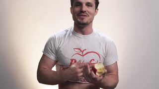 ADULT TIME - How Guys Orgasm With Robby Apples VIEW HIM JERK OFF - FULL TAPE