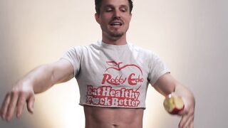 ADULT TIME - How Guys Orgasm With Robby Apples VIEW HIM JERK OFF - FULL TAPE