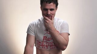ADULT TIME - How Guys Orgasm With Robby Apples VIEW HIM JERK OFF - FULL TAPE
