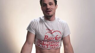 ADULT TIME - How Guys Orgasm With Robby Apples VIEW HIM JERK OFF - FULL TAPE