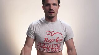 ADULT TIME - How Guys Orgasm With Robby Apples VIEW HIM JERK OFF - FULL TAPE