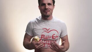 ADULT TIME - How Guys Orgasm With Robby Apples VIEW HIM JERK OFF - FULL TAPE