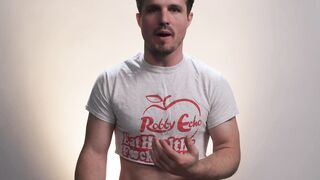 ADULT TIME - How Guys Orgasm With Robby Apples VIEW HIM JERK OFF - FULL TAPE