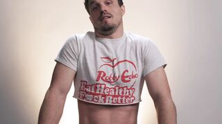 ADULT TIME - How Guys Orgasm With Robby Apples VIEW HIM JERK OFF - FULL TAPE