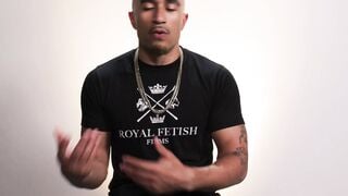 ADULT TIME - How Guys Orgasm With Long Cock Stud King Noire SEE HIM JERK OFF - FULL SEX TAPE