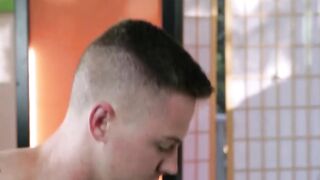 IconMales.com - Adam Russo's naughty side loves riding Kyler Grey's big dick
