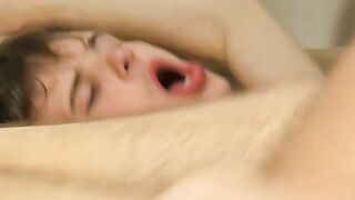 Handsome Krys Perez wims out his twink buddy and slides his cock in his hole