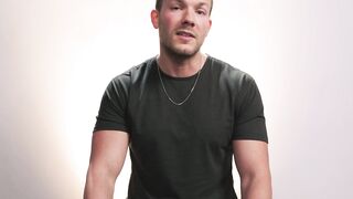 ADULT TIME - How Guys Orgasm With Handsome Hunk Codey Steele VIEW HIM JERK OFF - FULL CLIP