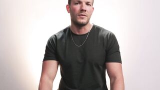 ADULT TIME - How Guys Orgasm With Handsome Hunk Codey Steele VIEW HIM JERK OFF - FULL CLIP