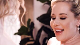 ALL SLUTS STROKES - Big Boobed sexy milf Savannah Bond Does Scissoring With Her Masseuse Scarlett Sage