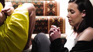 ADULT TIME - Dark Hair Beauty Casey Calvert Succumbs To Whitney Wrights Dyke Seduction Post-Divorce