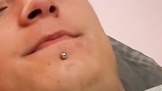 Milky cum releasing and a chill smoking by teen Pedro