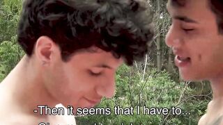 Beautiful latin studs Nicolas and Ayun intensely fucks each other
