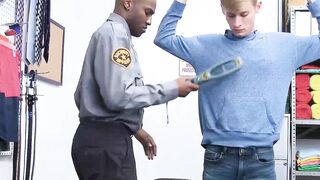 Perps4Sale.com - Hot Bearded Securities bareback fuck and cocksucking on duty