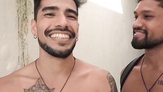 LatinoJuice.com - Teaching inked Dan Lopez to endure my deep pounding after snorkelin