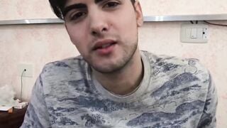 LatinoJuice.com - Curious stud Benja climbs on top of me and lets me drill his hole