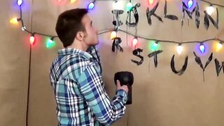 FTMPussy.com - Hot transman Luke Hudson cums on Zack Graysons mouth