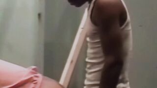 Curly retro homo Dene Lamar gets fucked hard in doggystyle position
