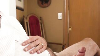 DisposedBoys.com - Lustful daddy President Oaks offered cock for a ride with twink Co